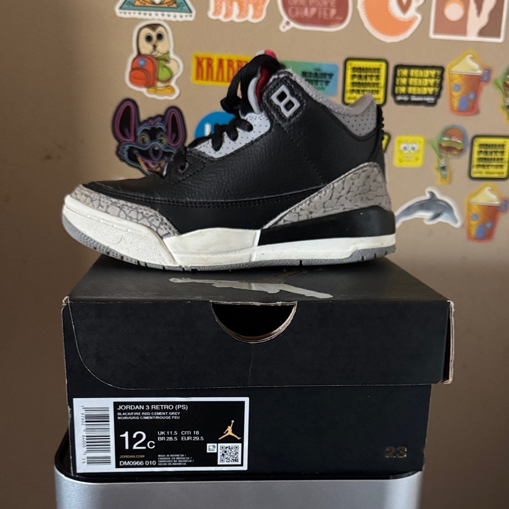 Jordan Kids Sneakers - Black and Gray